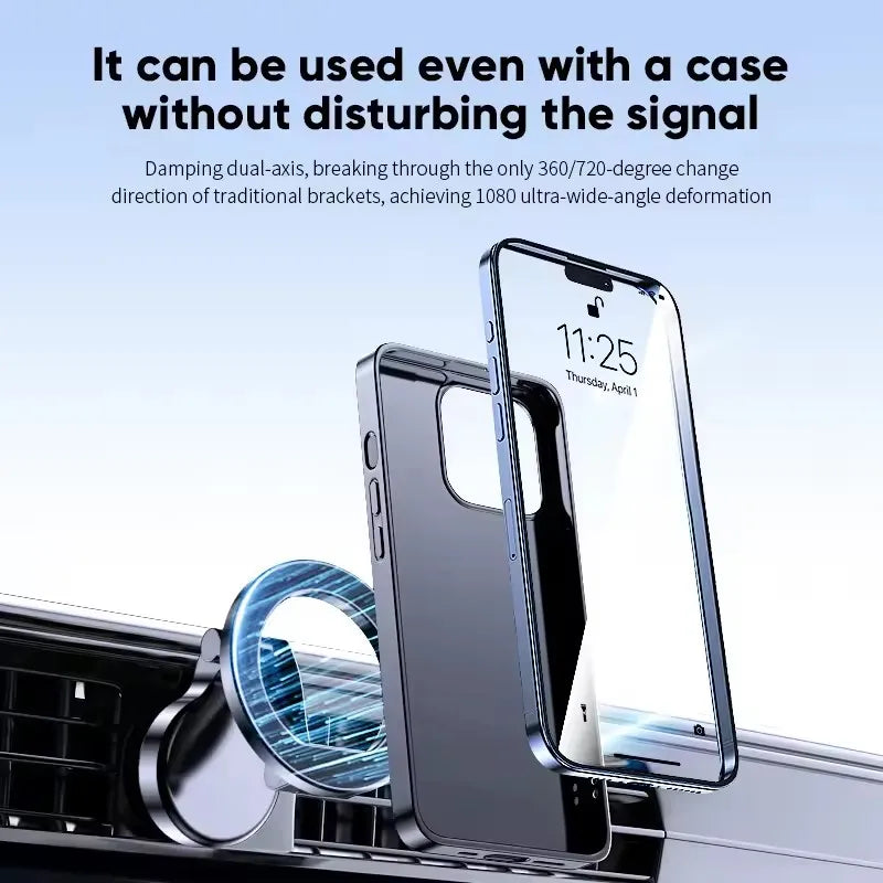 360° Magnetic MagSafe Car Phone Holder